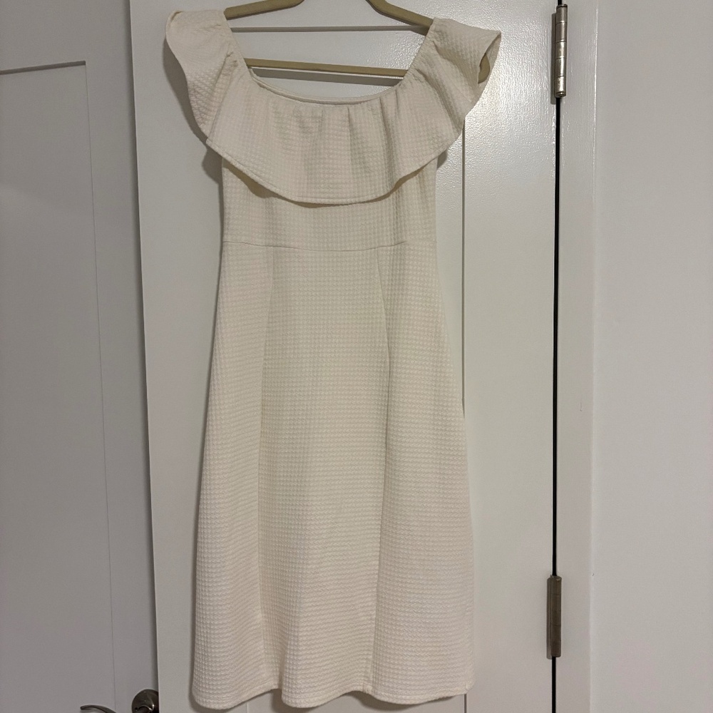 White Zara dress